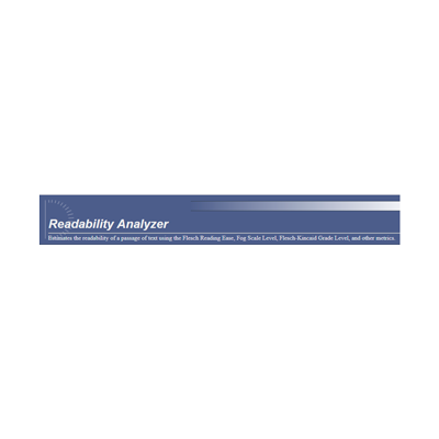 Readability Analyzer
